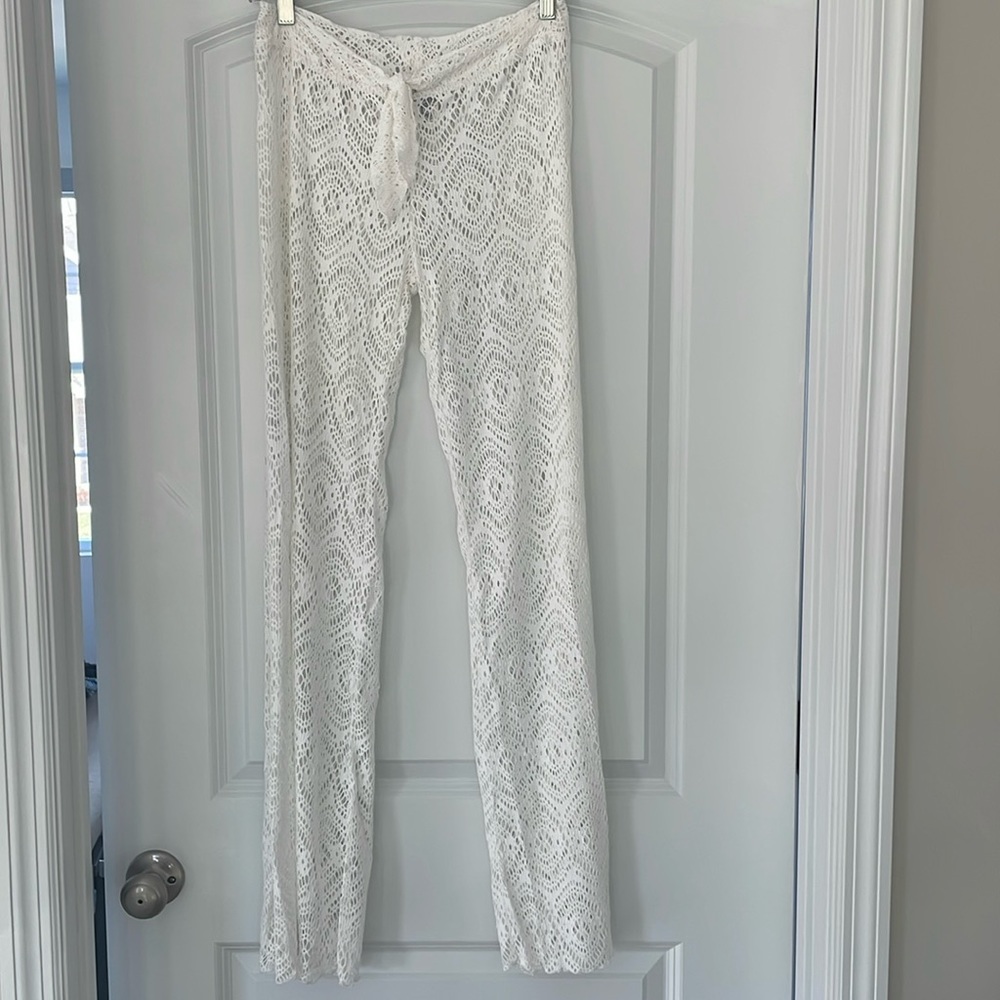 BECCA by Rebecca Virtue Lace Pants Size Medium
